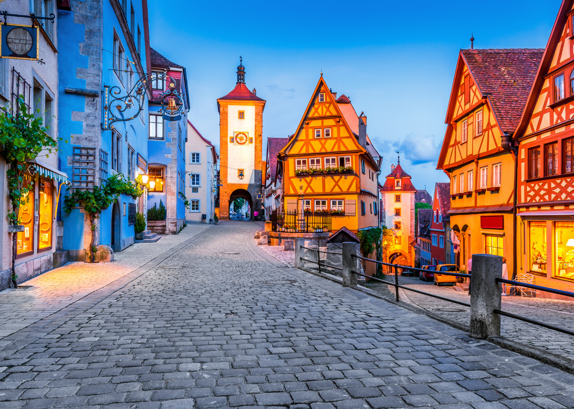 Photo of buildings on Rotheburg